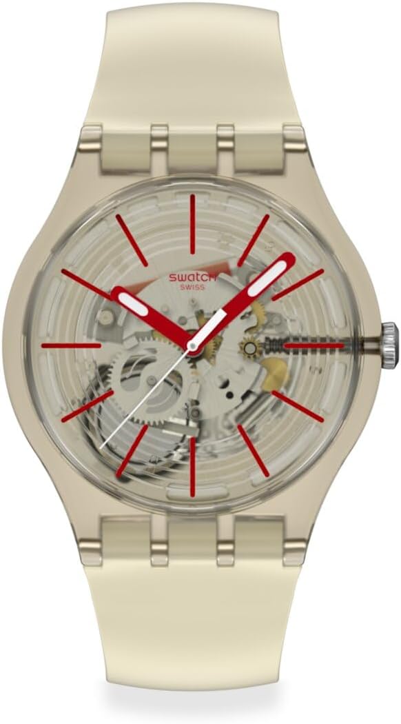 Swatch New Gent Essentials Montre Unisexe à Quartz SO29K119