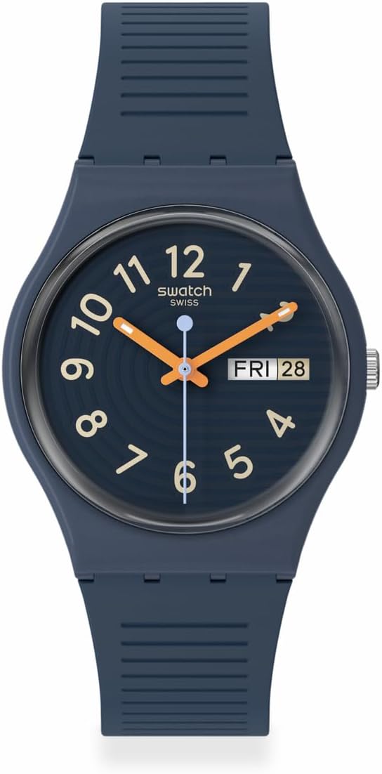 Swatch Trendy Lines at Night Montre Unisexe à Quartz SO28I700
