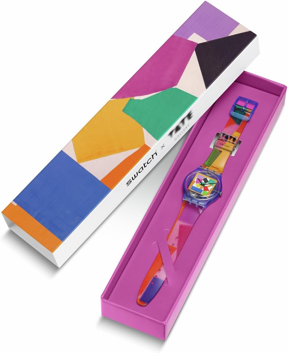 Swatch Matisse's Snail Montre Unisexe à Quartz SO28Z127