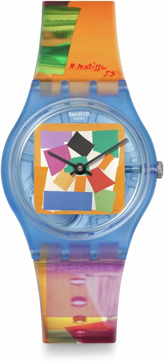 Swatch Matisse's Snail Montre Unisexe à Quartz SO28Z127