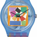 Swatch Matisse's Snail Montre Unisexe à Quartz SO28Z127