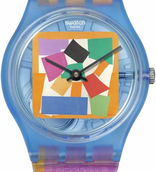 Swatch Matisse's Snail Montre Unisexe à Quartz SO28Z127