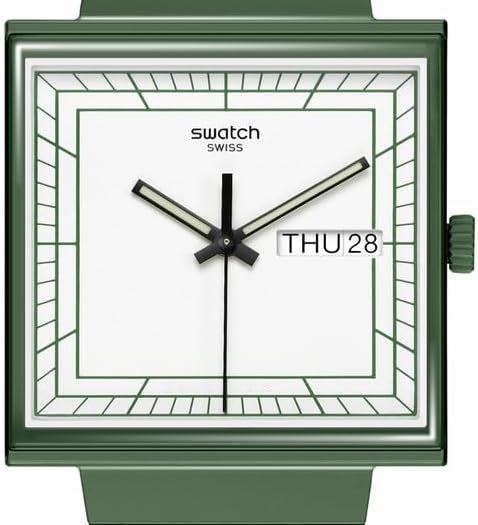 Swatch What IF Montre Unisexe Quartz Biocéramique SO34G700