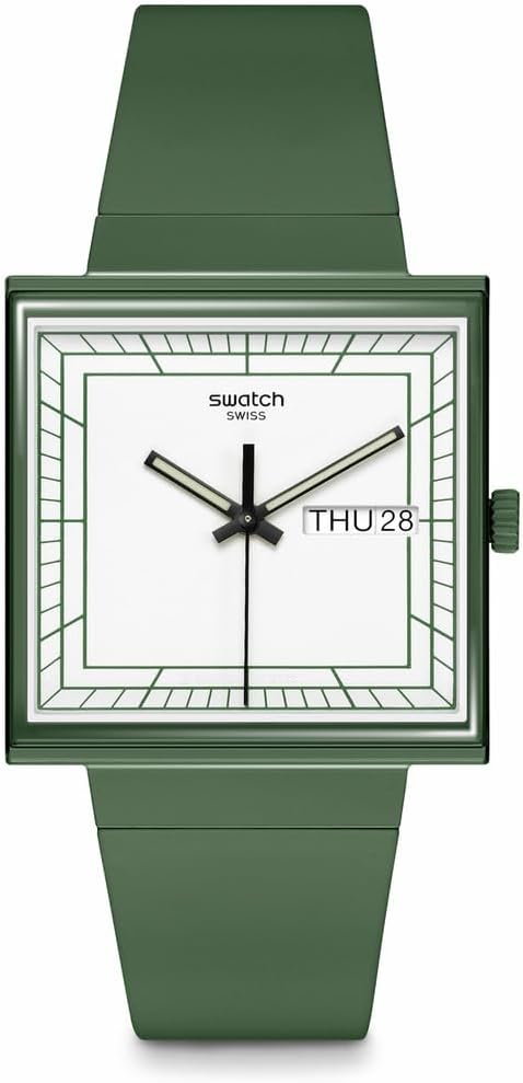 Swatch What IF Montre Unisexe Quartz Biocéramique SO34G700