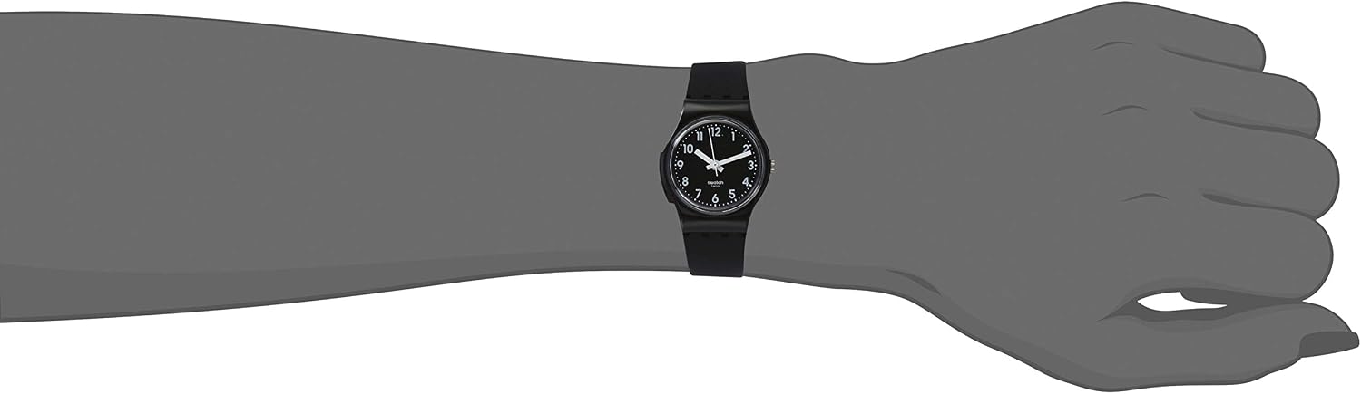 Swatch Lady Black Single Montre Femmes à Quartz LB170E