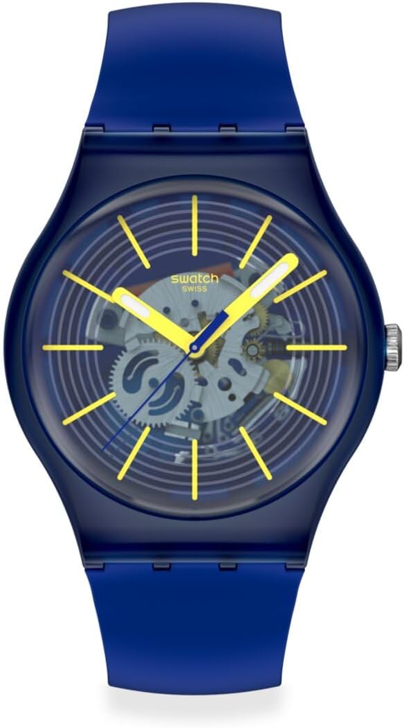 Swatch Montre Unisexe à Quartz SO29I100