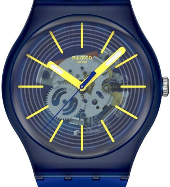 Swatch Montre Unisexe à Quartz SO29I100