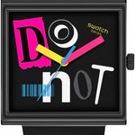 Swatch Pierced Edge Montre Unisexe Quartz Biocéramique SO34B100
