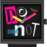 Swatch Pierced Edge Montre Unisexe Quartz Biocéramique SO34B100