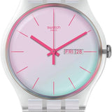 Swatch POLAWHITE Montre Unisexe à Quartz SO29K704-S14