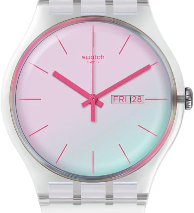 Swatch POLAWHITE Montre Unisexe à Quartz SO29K704-S14
