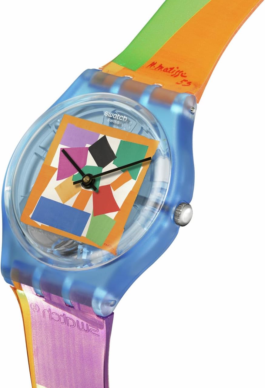 Swatch Matisse's Snail Montre Unisexe à Quartz SO28Z127
