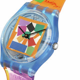 Swatch Matisse's Snail Montre Unisexe à Quartz SO28Z127