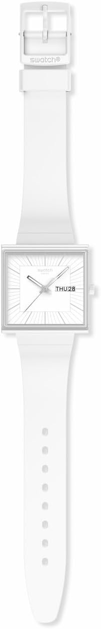 Swatch What IF Montre Unisexe Quartz Biocéramique SO34W700