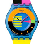 Swatch NEON Montre Unisexe à Quartz SS08S101