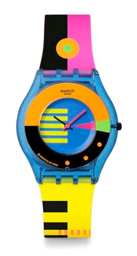 Swatch NEON Montre Unisexe à Quartz SS08S101