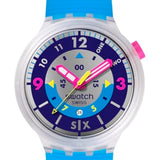 Swatch Big Bold Neon Montre Unisexe à Quartz Biosourcée