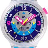 Swatch Big Bold Neon Montre Unisexe à Quartz Biosourcée