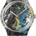 Swatch POLLOCK'S ALCHEMY Montre Unisexe à Quartz SUOZ366