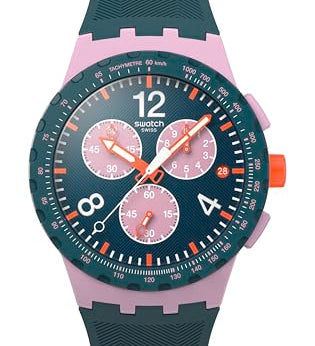 Swatch Chrono Essentials Montre Unisexe à Quartz SUSP400