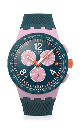 Swatch Chrono Essentials Montre Unisexe à Quartz SUSP400
