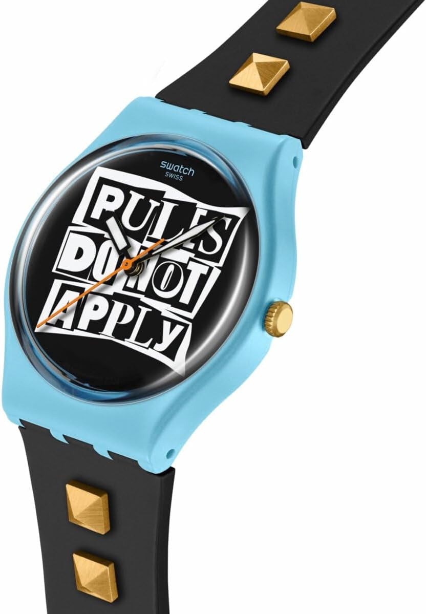 Swatch BROKEN RULES Montre Unisexe à Quartz SO31L101