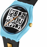 Swatch BROKEN RULES Montre Unisexe à Quartz SO31L101