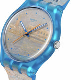 Swatch Monet's Palazzo DUCALE Montre Unisexe à Quartz SO29Z150