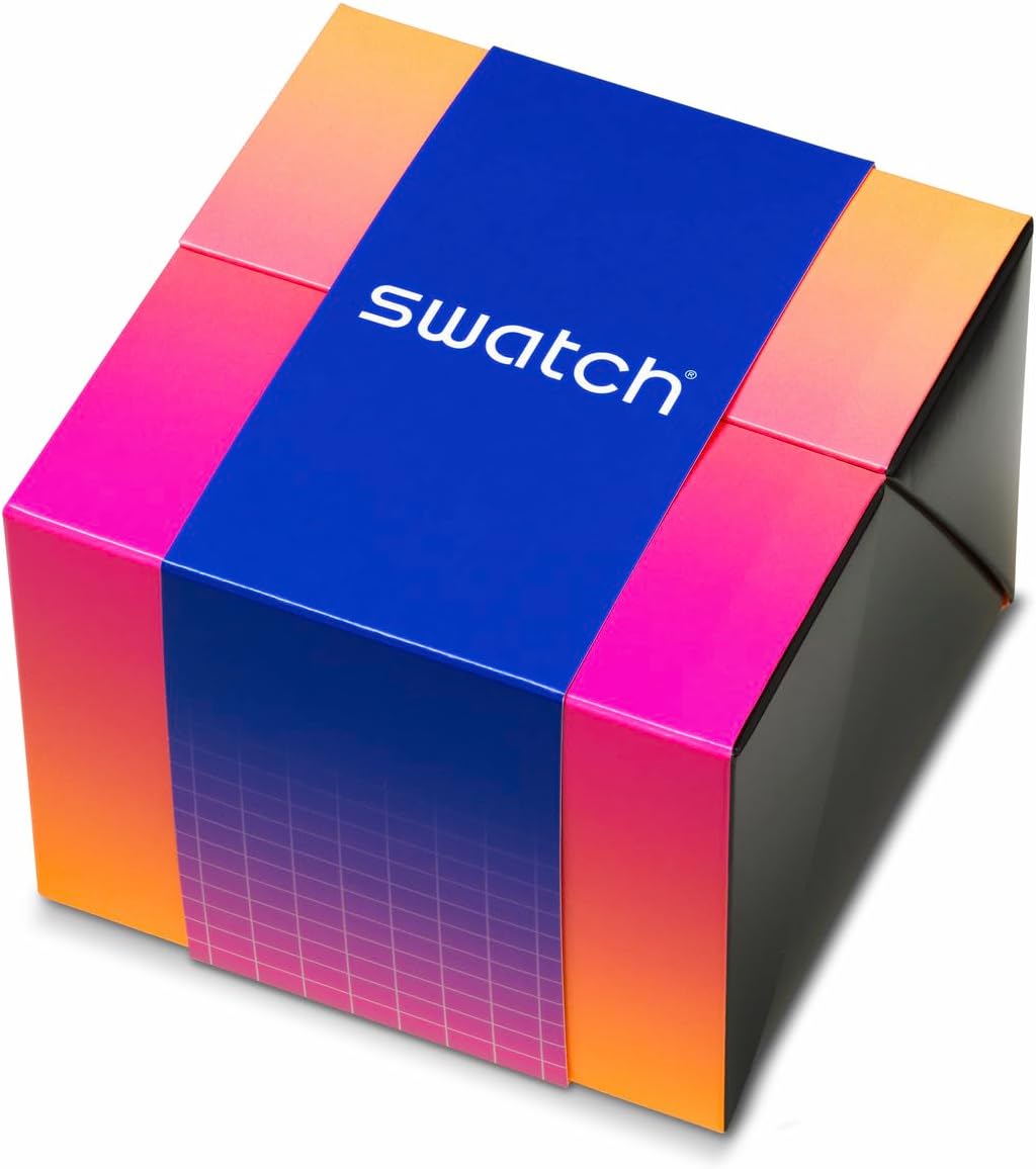 Swatch Big Bold Neon Montre Unisexe à Quartz Biosourcée
