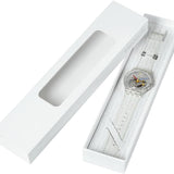 Swatch Clearly NEW Gent Montre Unisexe à Quartz SO29K100-S06