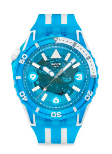 Swatch SCUBAQUA Montre Unisexe à Quartz SSCU09S100