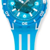 Swatch SCUBAQUA Montre Unisexe à Quartz SSCU09S100