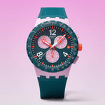 Swatch Chrono Essentials Montre Unisexe à Quartz SUSP400