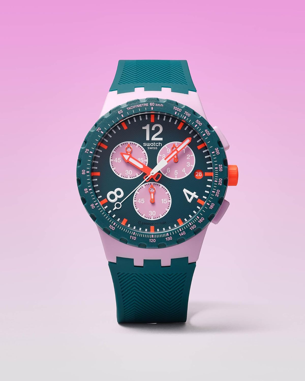 Swatch Chrono Essentials Montre Unisexe à Quartz SUSP400