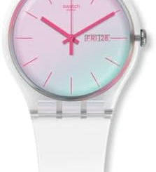Swatch POLAWHITE Montre Unisexe à Quartz SO29K704-S14