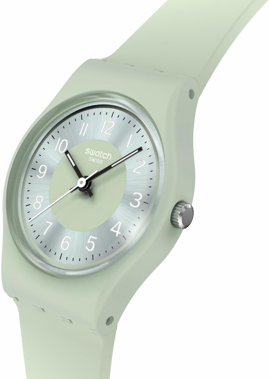 Swatch Serenity of Sage Montre Femmes à Quartz Biosourcée LG131