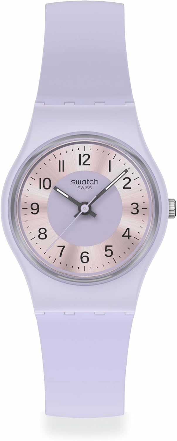 Swatch Lilac Lightness Montre Femmes à Quartz LV121