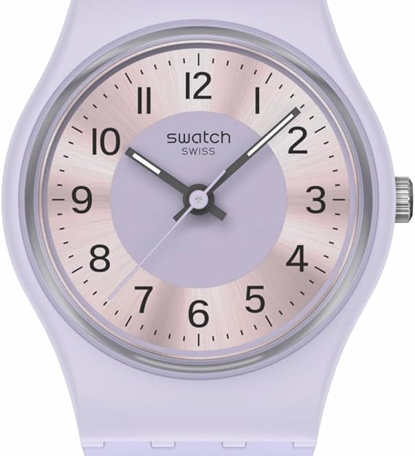 Swatch Lilac Lightness Montre Femmes à Quartz LV121