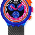 Swatch Big Bold Neon Montre Unisexe à Quartz Biosourcée