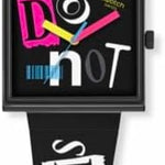 Swatch Pierced Edge Montre Unisexe Quartz Biocéramique SO34B100