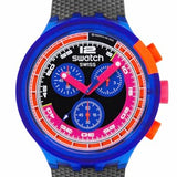 Swatch Big Bold Neon Montre Unisexe à Quartz Biosourcée