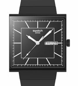 Swatch What IF Montre Unisexe Quartz Biocéramique SO34G700