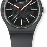 Swatch COBBLESTONE STREET Montre Unisexe à Quartz SO29A101
