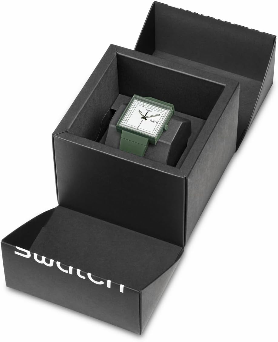 Swatch What IF Montre Unisexe Quartz Biocéramique SO34G700