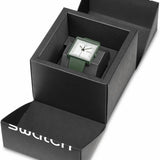 Swatch What IF Montre Unisexe Quartz Biocéramique SO34G700