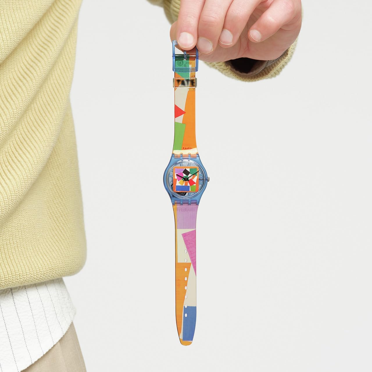 Swatch Matisse's Snail Montre Unisexe à Quartz SO28Z127