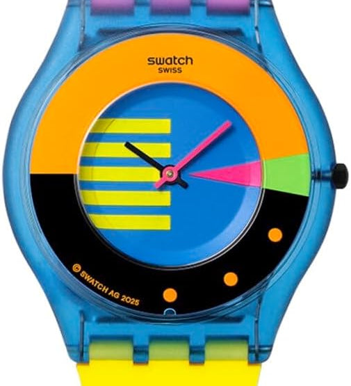 Swatch NEON Montre Unisexe à Quartz SS08S101