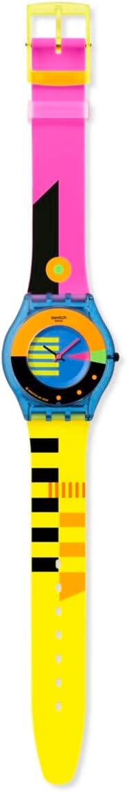 Swatch NEON Montre Unisexe à Quartz SS08S101