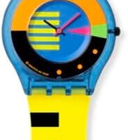 Swatch NEON Montre Unisexe à Quartz SS08S101