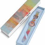 Swatch Turner's Scarlet Sunset Montre Unisexe à Quartz SO28Z700
